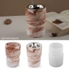diy crystal resin, S cement, high-end aroma diffuser jar, gypsum candle cup, decorative item, mirror silicone mold Specification image
